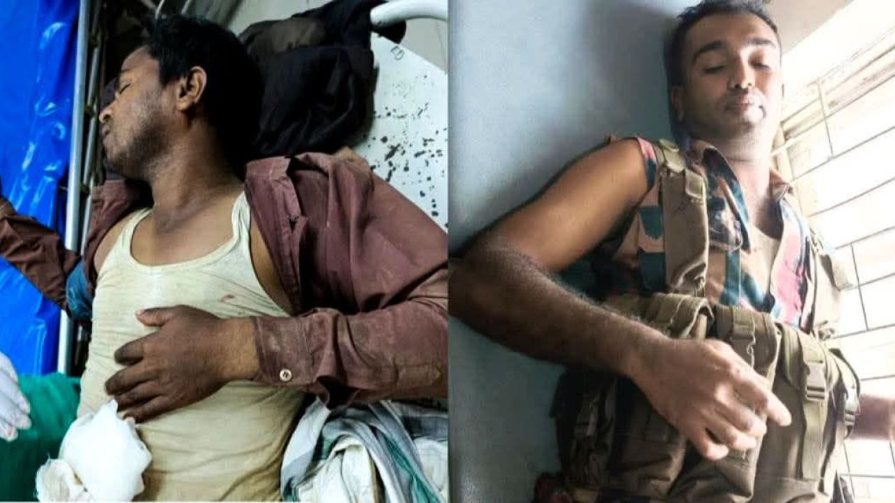 সীমান্তে চোরাচালানবিরোধী অভিযানে সংঘর্ষ, দুই বিজিবি আহত